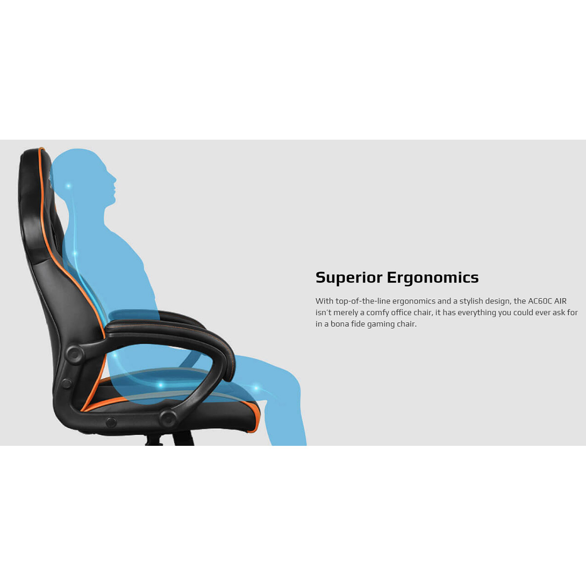 Aerocool Ac60c Air Black Gaming Chair Gaming Chairs