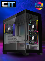 GameMax Spark Pro - Gaming Cube ATX - Modular Gaming PC Case - In Stock Now @ A One!