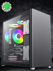 GameMax Spark Pro - Gaming Cube ATX - Modular Gaming PC Case - In Stock Now @ A One!