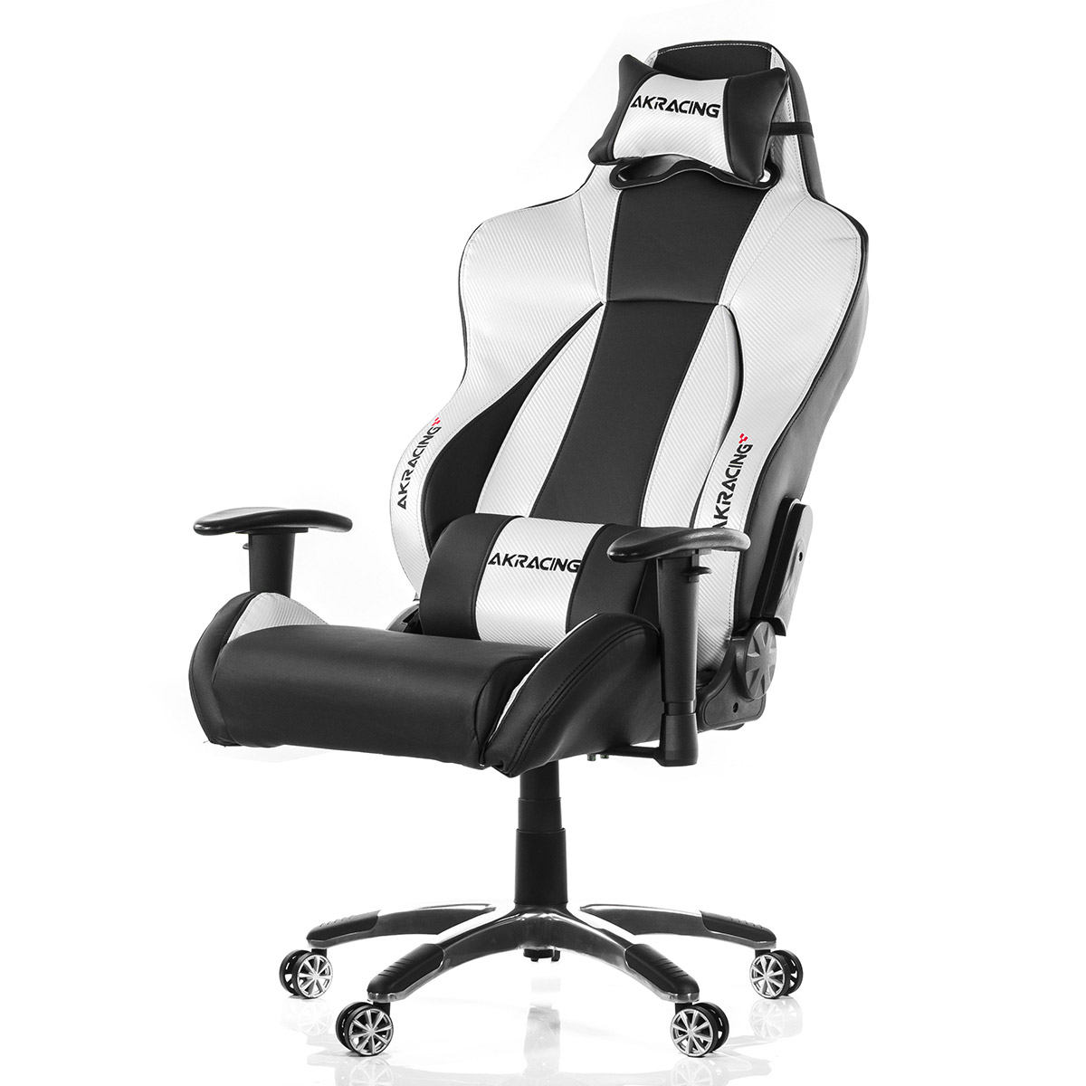 AK Racing K7002 Premium Gaming Chair Black Silver - Gaming Chairs ...