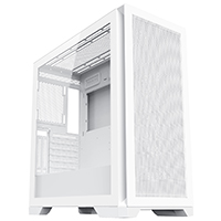 CiT Pro Creator XE Mid-Tower E-ATX PC White Gaming Case With Mesh Front Panel and Tempered Glass Side Panel 1 x USB3.0 2 x USB2.0 - Click below for large images