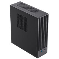CiT S7i SFF Micro ATX Desktop 7.5 Litre Case With 300W Flex PSU 1 x USB3.X Type A 1 x USB 3.X Type C and 1 x 80mm Fan Pre-Installed - Click below for large images