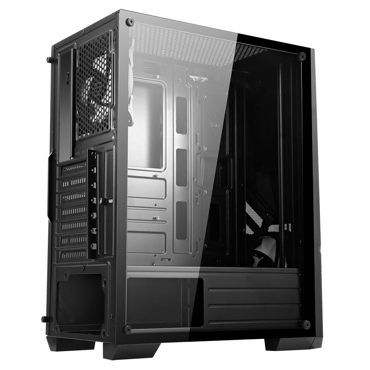 CiT Master Gaming Case 2x ARGB Fan TG Side Panel EPE - Cases - Large ...