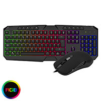 CiT Avenger Rainbow Keyboard and Mouse Kit - Click below for large images