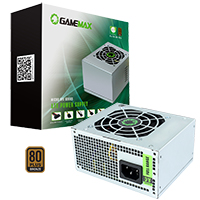 GameMax GS300 300w 80 Plus Bronze Matx Power Supply - Click below for large images