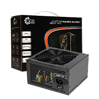 ACE 500w ATX PSU With Black 120mm Fan - Click below for large images