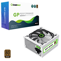GameMax GP650 White 650W 80 Plus Bronze Wired Power Supply - Click below for large images