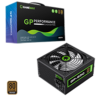 GameMax GP850 850W 80 Plus Bronze Wired Power Supply - Click below for large images