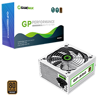 GameMax GP850 White 850W 80 Plus Bronze Wired Power Supply - Click below for large images