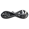   UK 1.8m 3 Pin Mains Kettle Lead C13 5AMP ASTA Licence - Alternative image