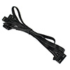 GameMax 6 Pin Male to 4 Pin Molex 15 Pin SATA & 4 Pin FDD Modular Power Supply Cable - Alternative image