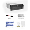 Codegen 4U Rackmount 635mm Deep 2 x 80mm HDB and 6 x 120mm PWM HDB Black Fans Included - Alternative image