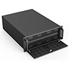 Codegen 4U Rackmount 600mm Deep With USB Type-C and 2 x 80mm PWM HDB Black Fans Included - Alternative image