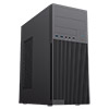 View more info on CiT Academy Mid-Tower Office PC Case With USB Type C and 80mm Rear Black Fan and 500W Power Supply Included...