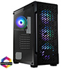 View more info on CiT Crossfire Gaming Case 4 x ARGB Fans Glass Side MB SYNC 3pin...