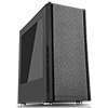 View more info on CiT Dark Star Black Mid-Tower Case 1 x 12cm Blue 4 LED Rear Fan With Side Window Panel...