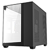 CiT Eclipse Black Micro-ATX Gaming Case With Three-Sided Tempered Glass and LED Strip With 3 x 120mm CiT Eclipse Infinity ARGB Fans - Alternative image