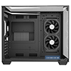 CiT Eclipse Black Micro-ATX Gaming Case With Three-Sided Tempered Glass and LED Strip With 3 x 120mm CiT Eclipse Infinity ARGB Fans - Alternative image