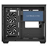 CiT Eclipse Black Micro-ATX Gaming Case With Three-Sided Tempered Glass and LED Strip With 3 x 120mm CiT Eclipse Infinity ARGB Fans - Alternative image