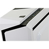 CiT F3 White Micro-ATX Case With 12cm Blue LED Fan & Black Stripe - Alternative image
