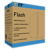 CiT Flash Gaming Matx Case 4x ARGB fans TG Front and Side Panels EPE - Alternative image