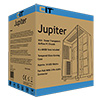 CiT Jupiter Glass Gaming Case 6x ARGB Fans Hub - Alternative image