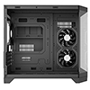 CiT Mars Black Micro-ATX Gaming Case With Dual Chamber Panoramic Tempered Glass With 3 x 120mm CiT Eclipse Infinity ARGB Fans - Alternative image