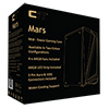 CiT Mars ARGB White Gaming Case Glass Window USB3.0 HD Audio EPE 4 Fans MB Sync - Alternative image