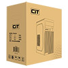 CiT Mentor Micro-ATX Office PC Case With USB Type C and 80mm Rear Black Fan Included - Alternative image