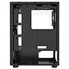 CiT Mirage F6 Black ATX Gaming Case with TG Front and 30 Percent Tint TG Side Panel with 6 x Dual-Ring Infinity Fans and 6-Port Hub - Alternative image