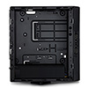 CiT MTX-007B Mini ITX Case 180W PSU Black Interior VESA Mountable - Alternative image