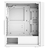 CiT Orion White ATX Gaming Case with Mesh Front and Tempered Glass Side 6-Port PWM Hub and 4 x CiT Tornado Dual-Ring Infinity Fans - Alternative image