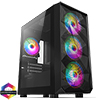 View more info on CiT Phantom Gaming Case 4 x ARGB Fans MB Sync TG Side Panel...