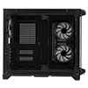 CiT Pro Android X Gaming Cube Black Case with 3 x 120mm Infinity ARGB Fans 1 x 6-Port Fan Hub Tempered Glass Front and Side Panels - Alternative image