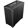 CiT Pro Creator XR Mid-Tower ATX PC Black Gaming Case With Mesh Front Panel and Tempered Glass Side Panel 2 x USB3.0 1 x USB Type-C - Alternative image