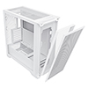 CiT Pro Creator XR Mid-Tower ATX PC White Gaming Case With Mesh Front Panel and Tempered Glass Side Panel 2 x USB3.0 1 x USB Type-C - Alternative image