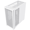 CiT Pro Creator XR Mid-Tower ATX PC White Gaming Case With Mesh Front Panel and Tempered Glass Side Panel 2 x USB3.0 1 x USB Type-C - Alternative image