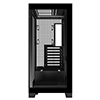 CiT Pro Diamond XR Black Mid-Tower Gaming Case with 4mm Tempered Glass Front and Side Panels and 4 x CF120 Dual-Ring Infinity Fans - Alternative image