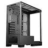 CiT Pro Diamond XR Black Mid-Tower Gaming Case with 4mm Tempered Glass Panels and 4 x CiT Celsius Dual-Ring Infinity Fans Bundled - Alternative image