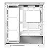CiT Pro Diamond XR White Mid-Tower Gaming Case with 4mm Tempered Glass Front and Side Panels - Alternative image