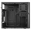 CiT QC-203 M-ATX Case USB3 Rubber Coated Fascia Black Interior No PSU - Alternative image