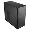 View more info on CiT QC-203 M-ATX Case USB3 Rubber Coated Fascia Black Interior No PSU...