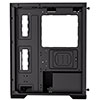 CiT Range Black MATX Gaming Case with Tempered Glass Front and Side Panels with 3 x CiT Celsius Dual-Ring Infinity Fans Bundled - Alternative image