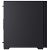 CiT Silent EX Black Mid-Tower USB Type C Computer Case With Sound Dampening Material and 2 x PWM Cooling Fans Included - Alternative image