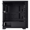 CiT Silent EX Black Mid-Tower USB Type C Computer Case With Sound Dampening Material and 2 x PWM Cooling Fans Included - Alternative image