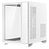 GameMax Infinity Mini Micro-ATX PC White Gaming Case With 3 x Velocity RGB Fans 4-Port Hub and LED Strip With Tempered Glass Side Panel - Alternative image