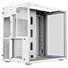 GameMax Infinity Mid-Tower ATX PC White Gaming Case With Tempered Glass Side Panel - Alternative image