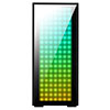 GameMax Lumina Lightboard Case 1x ARGB Fan 1x ARGB Hub 2x ARGB Strips Glass Side - Alternative image