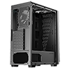 GameMax Prism Black ATX PC Gaming Case with Infinity Front and 3 x 120mm Three-Sided Infinity ARGB 4pin PWM Fans - Alternative image