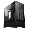 View more info on GameMax Vista Mini Black MATX Gaming Case with Tempered Glass Front and Side Panels and GameMax V4.0 ARGB PWM 9 Port Fan Hub Included...